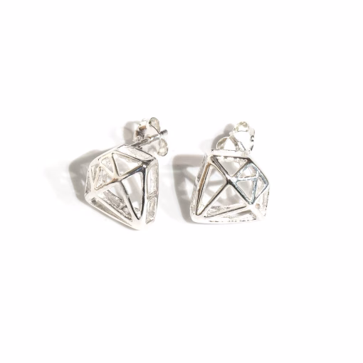 Diamond øreringe