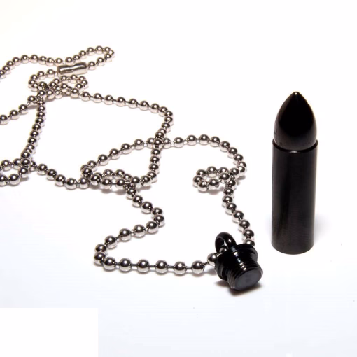 Bullet Vedhæng og kæde - Billede 2
