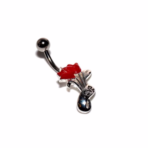 Flowers navlepiercing