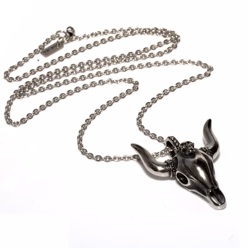 Bull-Skull Pendant halskæde