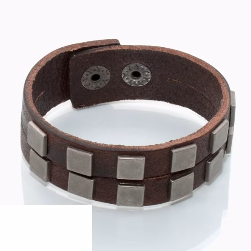 Rebel læderarmbånd